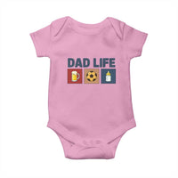 Dad Life Soccer Beer Baby Bottle Baby Onesie Fathers Day Gift