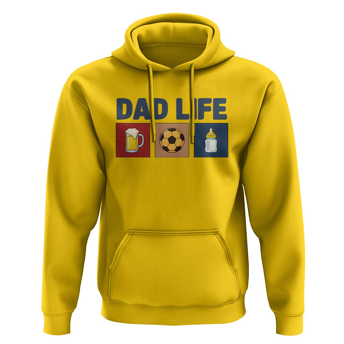 Dad Life Soccer Beer Baby Bottle Hoodie Fathers Day Gift