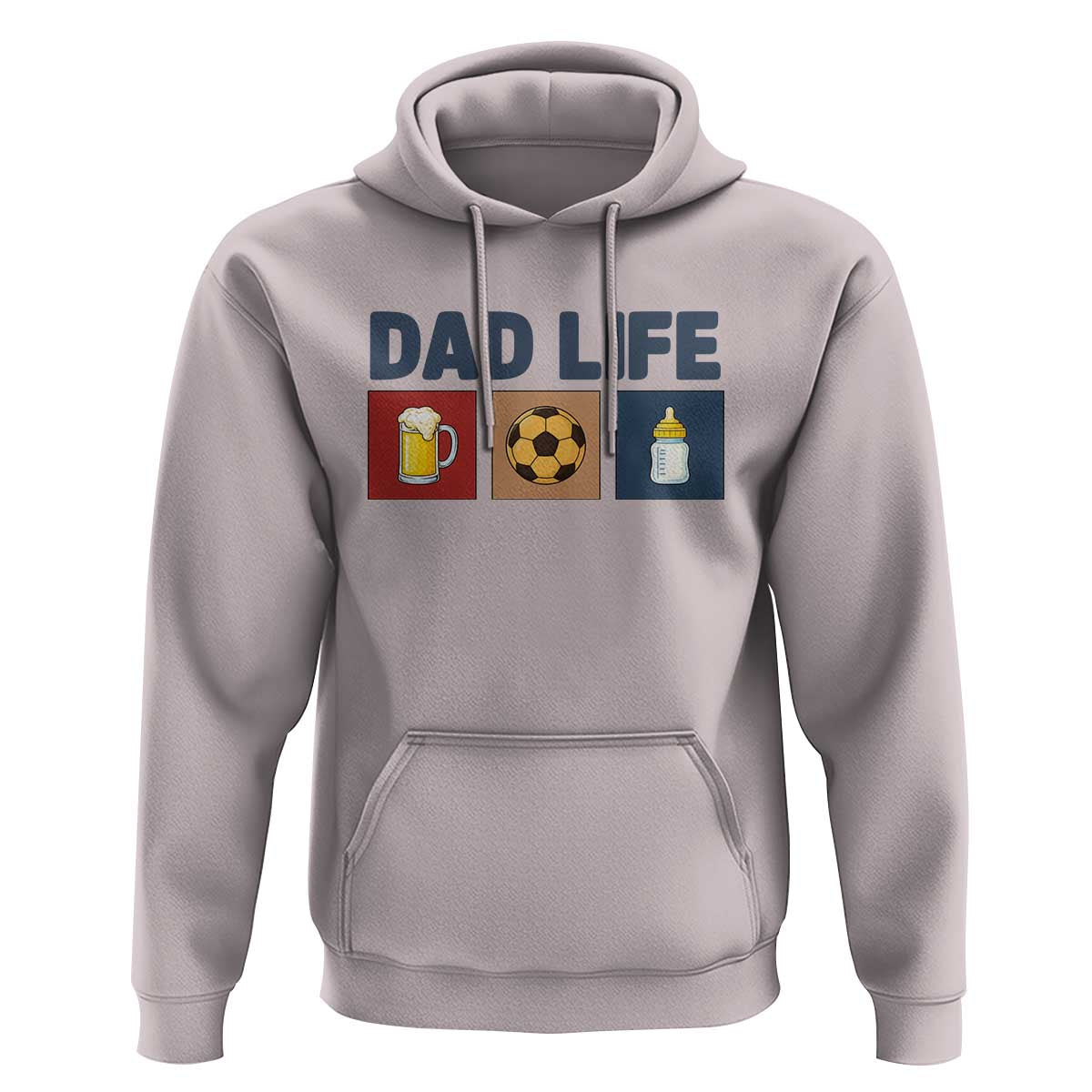 Dad Life Soccer Beer Baby Bottle Hoodie Fathers Day Gift