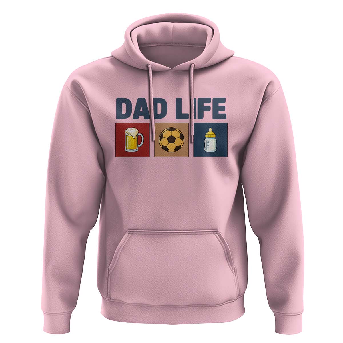 Dad Life Soccer Beer Baby Bottle Hoodie Fathers Day Gift