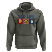 Dad Life Soccer Beer Baby Bottle Hoodie Fathers Day Gift