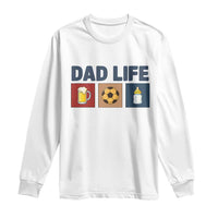 Dad Life Soccer Beer Baby Bottle Long Sleeve Shirt Fathers Day Gift