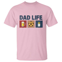 Dad Life Soccer Beer Baby Bottle T Shirt Fathers Day Gift