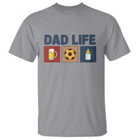 Dad Life Soccer Beer Baby Bottle T Shirt Fathers Day Gift