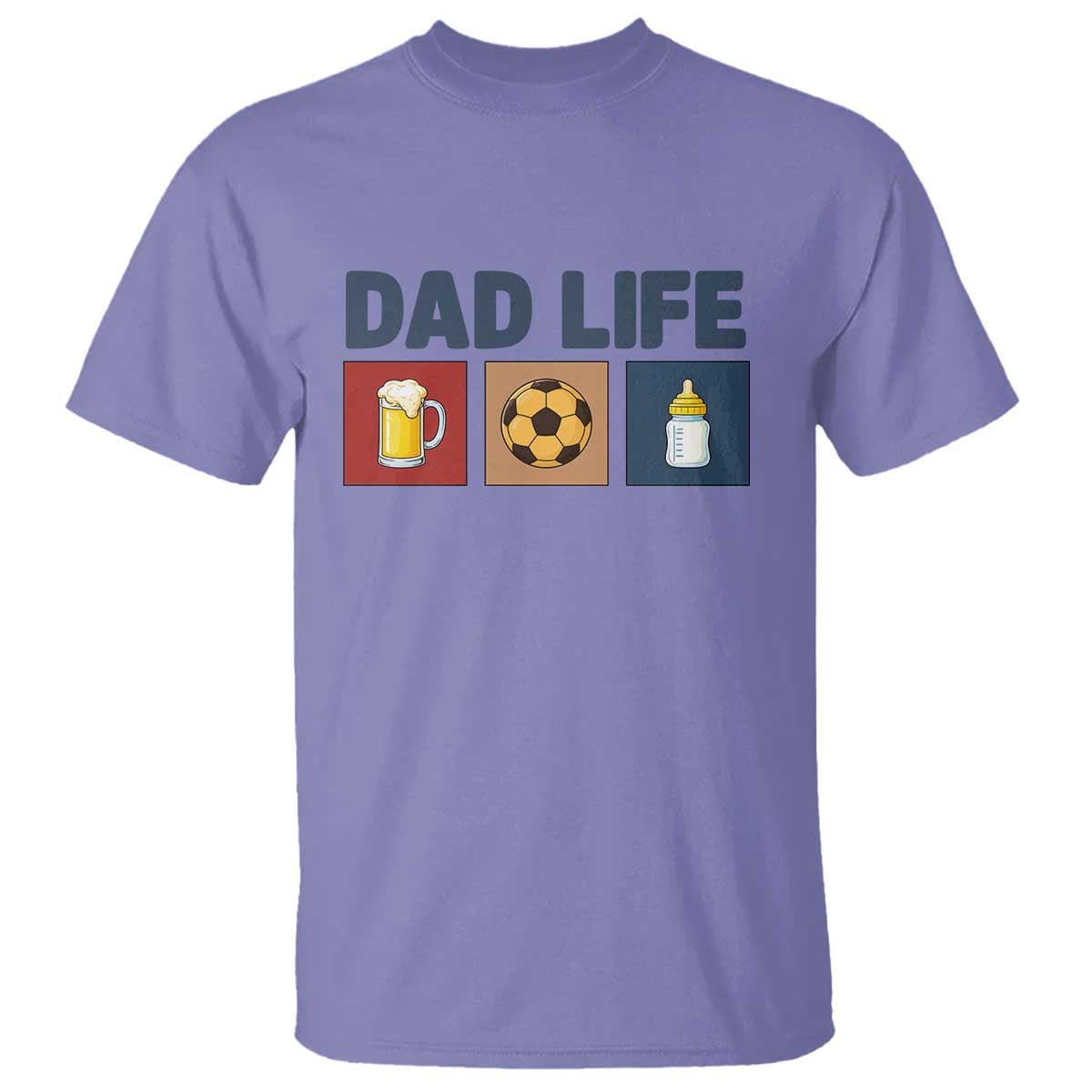 Dad Life Soccer Beer Baby Bottle T Shirt Fathers Day Gift