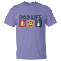 Dad Life Soccer Beer Baby Bottle T Shirt Fathers Day Gift