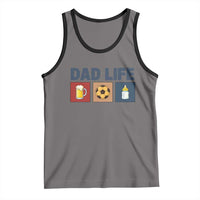 Dad Life Soccer Beer Baby Bottle Tank Top Fathers Day Gift