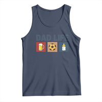 Dad Life Soccer Beer Baby Bottle Tank Top Fathers Day Gift