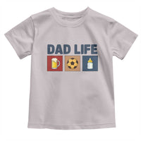 Dad Life Soccer Beer Baby Bottle Toddler T Shirt Fathers Day Gift