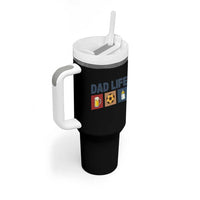 Dad Life Soccer Beer Baby Bottle Tumbler With Handle Fathers Day Gift