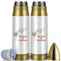 Soccer Dandelion Flower Bullet Tumbler The Game Of The World