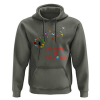 Soccer Dandelion Flower Hoodie The Game Of The World