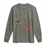 Soccer Dandelion Flower Long Sleeve Shirt The Game Of The World