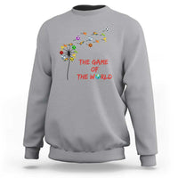 Soccer Dandelion Flower Sweatshirt The Game Of The World