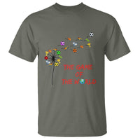 Soccer Dandelion Flower T Shirt The Game Of The World