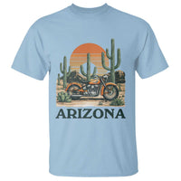Arizona Motorcycle T Shirt Vintage Desert Highway Rider Gift