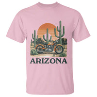 Arizona Motorcycle T Shirt Vintage Desert Highway Rider Gift