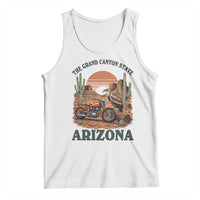 Vintage Arizona Motorcycle Rider Tank Top Desert Cactus Grand Canyon State