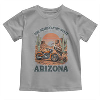 Vintage Arizona Motorcycle Rider Toddler T Shirt Desert Cactus Grand Canyon State
