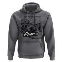 Vintage Arizona Pride Hoodie Cactus Desert Western Landscape