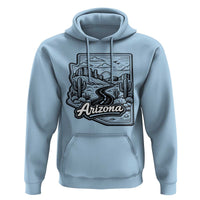 Vintage Arizona Pride Hoodie Cactus Desert Western Landscape
