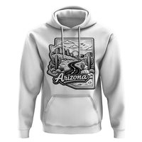 Vintage Arizona Pride Hoodie Cactus Desert Western Landscape
