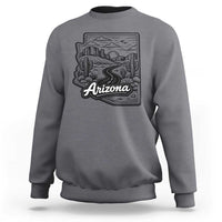 Vintage Arizona Pride Sweatshirt Cactus Desert Western Landscape
