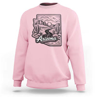 Vintage Arizona Pride Sweatshirt Cactus Desert Western Landscape