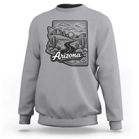 Vintage Arizona Pride Sweatshirt Cactus Desert Western Landscape