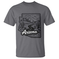 Vintage Arizona Pride T Shirt Cactus Desert Western Landscape