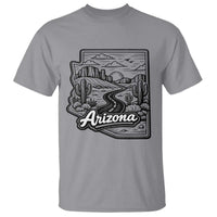 Vintage Arizona Pride T Shirt Cactus Desert Western Landscape