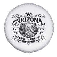 Arizona Desert Wanderlust Spare Tire Cover Vintage Grand Canyon State Est 1912