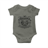 Arizona Desert Wanderlust Baby Onesie Vintage Grand Canyon State Est 1912