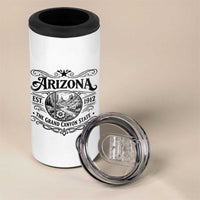 Arizona Desert Wanderlust 4 in 1 Can Cooler Tumbler Vintage Grand Canyon State Est 1912