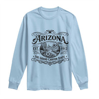 Arizona Desert Wanderlust Long Sleeve Shirt Vintage Grand Canyon State Est 1912