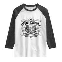 Arizona Desert Wanderlust Raglan Shirt Vintage Grand Canyon State Est 1912