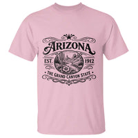 Arizona Desert Wanderlust T Shirt Vintage Grand Canyon State Est 1912