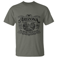 Arizona Desert Wanderlust T Shirt Vintage Grand Canyon State Est 1912