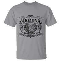 Arizona Desert Wanderlust T Shirt Vintage Grand Canyon State Est 1912