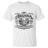 Arizona Desert Wanderlust T Shirt Vintage Grand Canyon State Est 1912