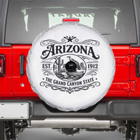 Vintage Arizona Cactus Desert Canyon Western 1912 Spare Tire Cover