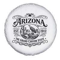 Vintage Arizona Cactus Desert Canyon Western 1912 Spare Tire Cover