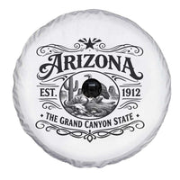 Vintage Arizona Cactus Desert Canyon Western 1912 Spare Tire Cover