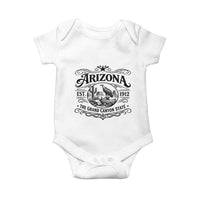 Vintage Arizona Cactus Desert Canyon Western 1912 Baby Onesie