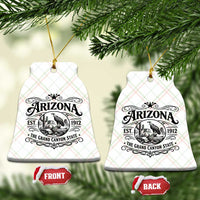 Vintage Arizona Cactus Desert Canyon Western 1912 Ceramic Ornament