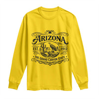 Vintage Arizona Cactus Desert Canyon Western 1912 Long Sleeve Shirt