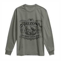Vintage Arizona Cactus Desert Canyon Western 1912 Long Sleeve Shirt