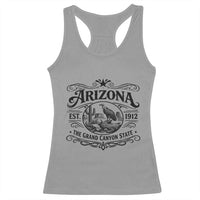Vintage Arizona Cactus Desert Canyon Western 1912 Racerback Tank Top