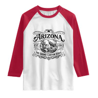 Vintage Arizona Cactus Desert Canyon Western 1912 Raglan Shirt