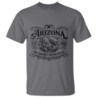 Vintage Arizona Cactus Desert Canyon Western 1912 T Shirt